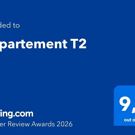 T2 - Jardinet - Terrasse - Parking Couvert
